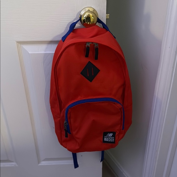 New Balance Other - New Balance Red Backpack with Blue Accents